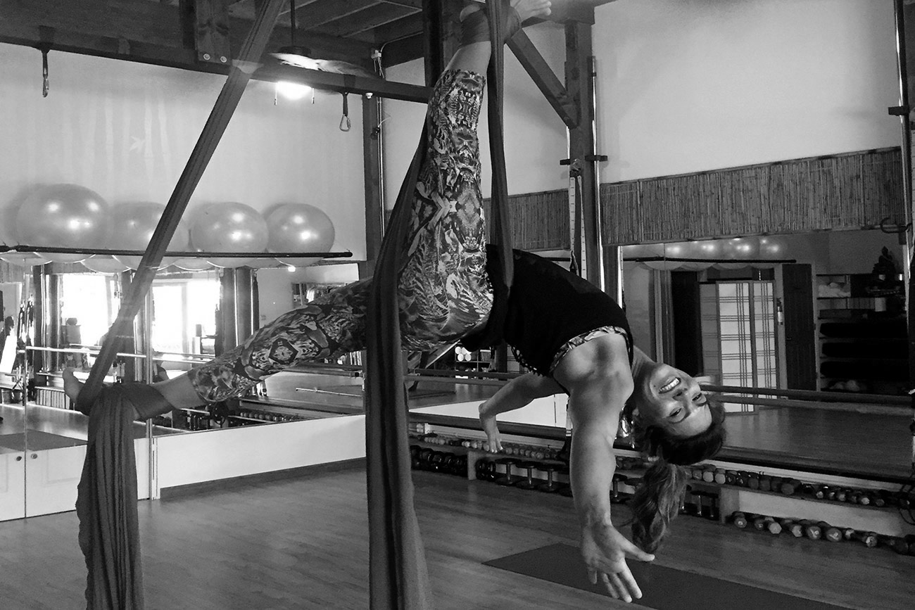 Aerial Silks (for adults and kids)